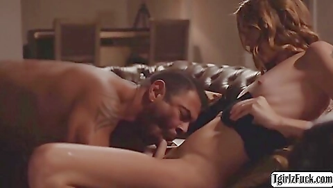 Sweet girl is getting drilled by her stepdaddy's big dick