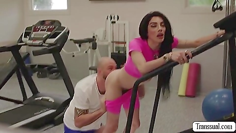 Petite brunette slut with a huge ass gets her ass fucked