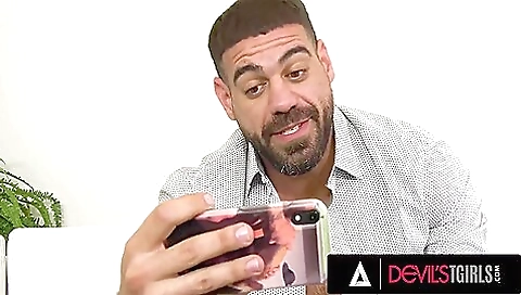 Trans girl with big ass is getting fucked in her hole