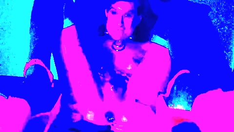 Busty brunette enjoys deepthroat blowjob and plays with her toy