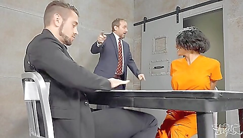 Busty stepmom rides and fucks her stepdaddy on sofa