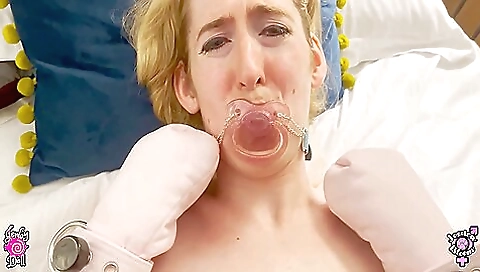 Busty brunette blonde teen punished by her stepmom