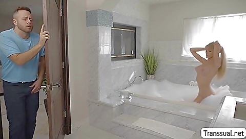 Blonde babe loves to have anal sex with her boyfriend